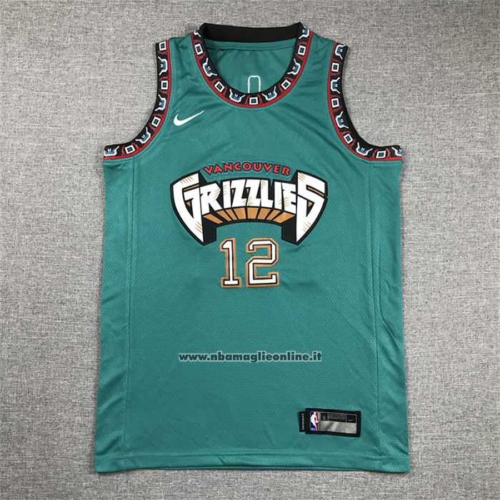 Maglia Bambino Memphis Grizzlies Ja Morant #12 Classic Throwback Verde